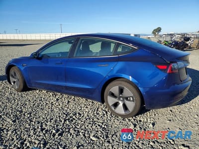 Drugie zdjęcie samochodu z przodu: 2021 TESLA MODEL 3 VIN:5YJ3E1EB5MF848896 - miniatura