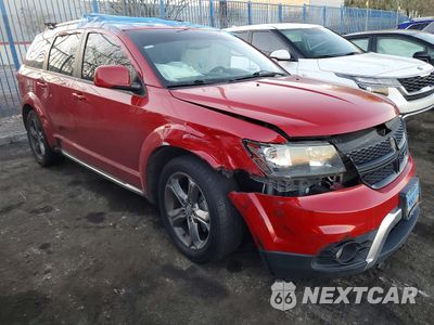 Czwarte zdjęcie samochodu z boku: 2017 DODGE JOURNEY CROSSROAD VIN:3C4PDCGB0HT621572 - miniatura