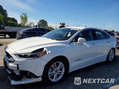 2018 FORD FUSION SE HYBRID 3FA6P0LU1JR129960 - główne zdjęcie licytacji z USA - miniatura
