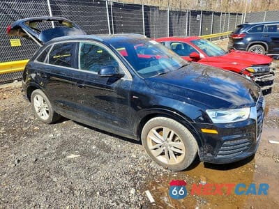 Czwarte zdjęcie samochodu z boku: 2018 AUDI Q3 PREMIUM VIN:WA1ECCFS7JR018168 - miniatura