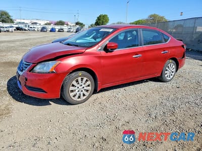 2014 NISSAN SENTRA SV 3N1AB7AP9EY268838 - główne zdjęcie licytacji z USA - miniatura