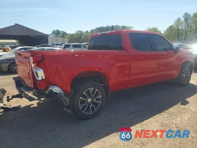 Trzecie zdjęcie samochodu z tyłu: 2022 CHEVROLET SILVERADO C1500 LT VIN:3GCPACEK0NG667449 - miniatura