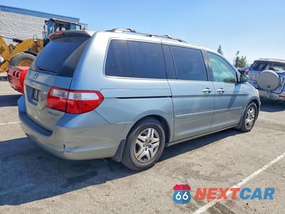 Trzecie zdjęcie samochodu z tyłu: 2005 HONDA ODYSSEY EX VIN:5FNRL38445B057317 - miniatura