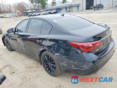 Drugie zdjęcie samochodu z przodu: 2019 INFINITI Q50 3.0T LUXE VIN:JN1EV7AR4KM593440 - miniatura