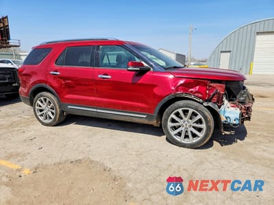 Czwarte zdjęcie samochodu z boku: 2017 FORD EXPLORER LIMITED VIN:1FM5K8F84HGC38380 - miniatura
