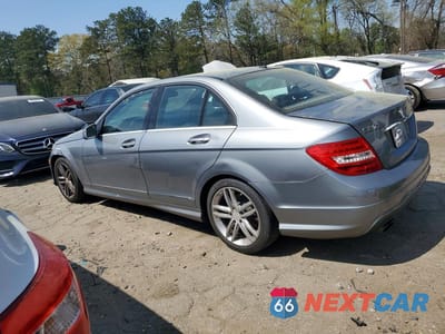 Drugie zdjęcie samochodu z przodu: 2013 MERCEDES-BENZ C 250 VIN:WDDGF4HB3DA879414 - miniatura