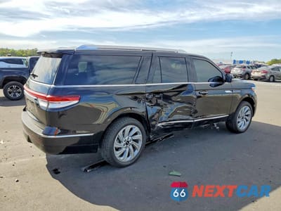 Trzecie zdjęcie samochodu z tyłu: 2024 LINCOLN NAVIGATOR L VIN:5LMJJ3NG1REL04360 - miniatura