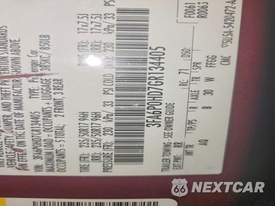 Zdjęcie 14 z 14 samochodu: 2016 FORD FUSION SE VIN:3FA6P0HD7GR134405 - miniatura