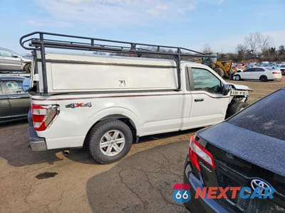 Trzecie zdjęcie samochodu z tyłu: 2022 FORD F150 VIN:1FTMF1EB7NKD68090 - miniatura