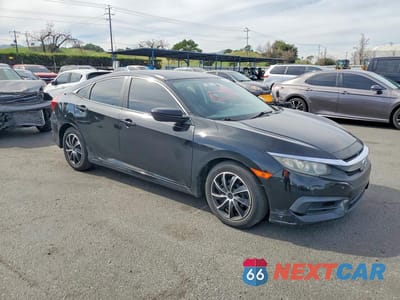 Czwarte zdjęcie samochodu z boku: 2017 HONDA CIVIC LX VIN:19XFC2F52HE007857 - miniatura