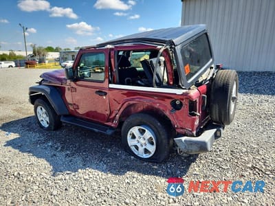 Drugie zdjęcie samochodu z przodu: 2022 JEEP WRANGLER SPORT VIN:1C4GJXAG2NW108821 - miniatura