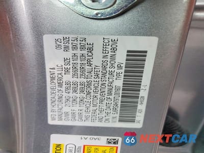 Zdjęcie 13 z 13 samochodu: 2026 HONDA CR-V EXL VIN:5J6RS4H79TL001607 - miniatura