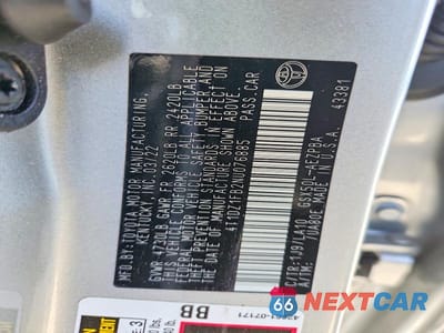 Zdjęcie 13 z 13 samochodu: 2022 TOYOTA AVALON LIMITED VIN:4T1DZ1FB2NU076885 - miniatura