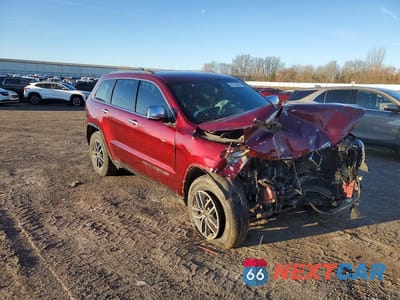 Czwarte zdjęcie samochodu z boku: 2019 JEEP GRAND CHEROKEE LIMITED VIN:1C4RJFBG0KC800865 - miniatura