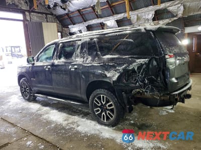 Drugie zdjęcie samochodu z przodu: 2022 GMC YUKON XL K1500 AT4 VIN:1GKS2HKD5NR129781 - miniatura