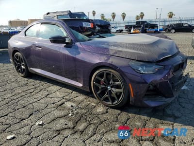 Czwarte zdjęcie samochodu z boku: 2025 BMW M240I VIN:3MW43CM05S8E91790 - miniatura