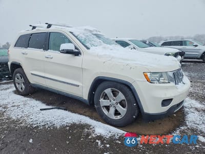 Czwarte zdjęcie samochodu z boku: 2011 JEEP GRAND CHEROKEE OVERLAND VIN:1J4RR6GT7BC684668 - miniatura