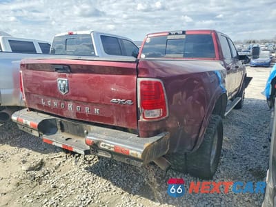 Trzecie zdjęcie samochodu z tyłu: 2018 RAM 3500 LONGHORN VIN:3C63RRKLXJG146831 - miniatura