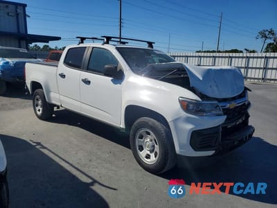 Czwarte zdjęcie samochodu z boku: 2022 CHEVROLET COLORADO VIN:1GCGTBEN2N1118896 - miniatura