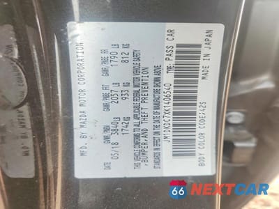 Zdjęcie 12 z 12 samochodu: 2019 MAZDA CX-3 VIN:JM1DKDC7XK1406540 - miniatura