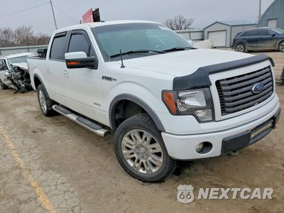 Czwarte zdjęcie samochodu z boku: 2011 FORD F150 SUPERCREW VIN:1FTFW1ET9BKE08540 - miniatura