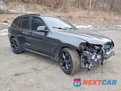 Czwarte zdjęcie samochodu z boku: 2022 BMW X3 M40I VIN:5UX83DP05N9J40845 - miniatura
