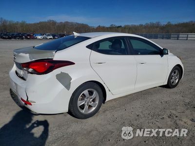 Trzecie zdjęcie samochodu z tyłu: 2015 HYUNDAI ELANTRA SE VIN:5NPDH4AE2FH643764 - miniatura