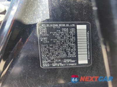 Zdjęcie 12 z 12 samochodu: 2010 NISSAN CUBE 1.8 VIN:JN8AZ2KR2AT164324 - miniatura