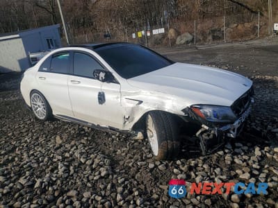 Czwarte zdjęcie samochodu z boku: 2021 MERCEDES-BENZ C 63 AMG VIN:W1KWF8GB0MR618506 - miniatura