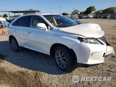 Czwarte zdjęcie samochodu z boku: 2014 LEXUS RX 450H BASE VIN:JTJZB1BA9E2413797 - miniatura