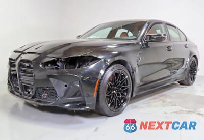 Drugie zdjęcie samochodu z przodu: 2021 BMW M3 COMPETITION VIN:WBS33AY01MFK86175 - miniatura