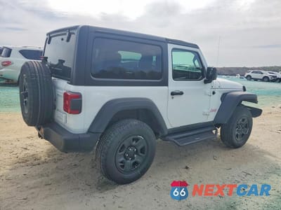 Trzecie zdjęcie samochodu z tyłu: 2019 JEEP WRANGLER SPORT VIN:1C4GJXAN3KW542689 - miniatura