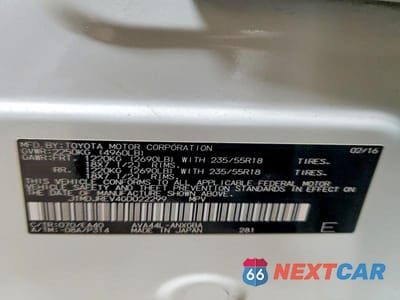 Zdjęcie 14 z 14 samochodu: 2016 TOYOTA RAV4 HYBRID LIMITED VIN:JTMDJREV4GD022299 - miniatura