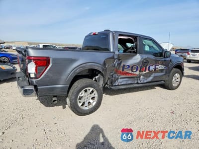 Trzecie zdjęcie samochodu z tyłu: 2025 FORD F150 POLICE RESPONDER VIN:1FTFW1P88SKD90900 - miniatura