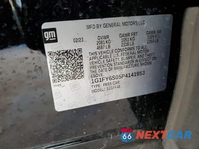 Zdjęcie 14 z 14 samochodu: 2023 CHEVROLET BOLT EUV LT VIN:1G1FY6S05P4141953 - miniatura