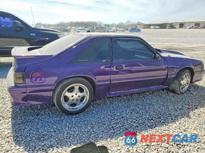 Trzecie zdjęcie samochodu z tyłu: 1990 FORD MUSTANG GT VIN:1FACP42E6LF145236 - miniatura