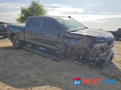 Czwarte zdjęcie samochodu z boku: 2020 CHEVROLET SILVERADO C1500 RST VIN:3GCPWDED6LG255333 - miniatura