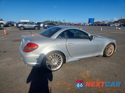 Trzecie zdjęcie samochodu z tyłu: 2010 MERCEDES-BENZ SLK 300 VIN:WDBWK5EA4AF229247 - miniatura