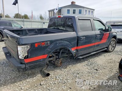 Trzecie zdjęcie samochodu z tyłu: 2018 FORD F150 CREW VIN:1FTEW1EP9JFC21529 - miniatura