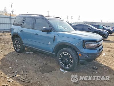 Czwarte zdjęcie samochodu z boku: 2021 FORD BRONCO SPORT OUTER BANKS VIN:3FMCR9C65MRA34833 - miniatura