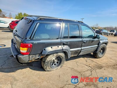 Trzecie zdjęcie samochodu z tyłu: 2000 JEEP GRAND CHEROKEE LIMITED VIN:1J4GW58N0YC227221 - miniatura
