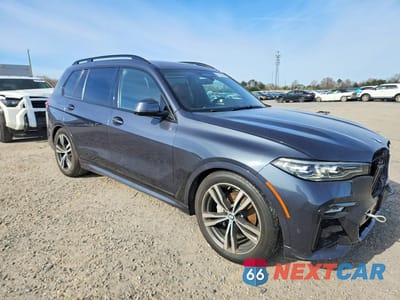 Czwarte zdjęcie samochodu z boku: 2019 BMW X7 XDRIVE40I VIN:5UXCW2C5XKL086691 - miniatura