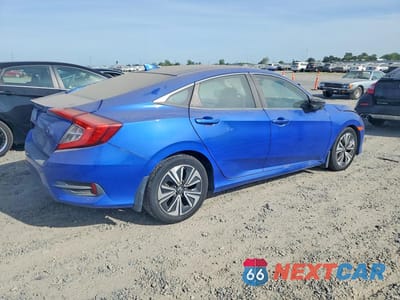 Trzecie zdjęcie samochodu z tyłu: 2016 HONDA CIVIC EXL VIN:19XFC1F77GE209037 - miniatura