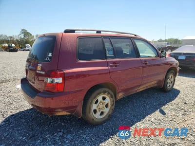 Trzecie zdjęcie samochodu z tyłu: 2005 TOYOTA HIGHLANDER BASE VIN:JTEDD21A250130017 - miniatura