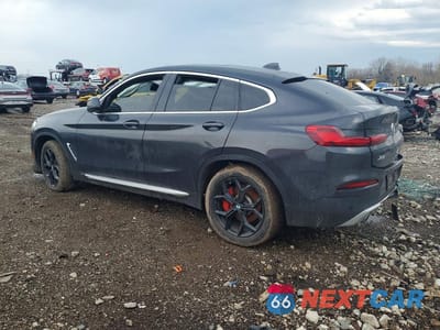 Drugie zdjęcie samochodu z przodu: 2021 BMW X4 XDRIVE30I VIN:5UX2V1C04M9F54334 - miniatura