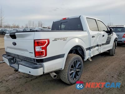 Trzecie zdjęcie samochodu z tyłu: 2019 FORD F150 SUPERCREW VIN:1FTEW1E49KFC35101 - miniatura
