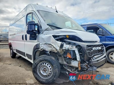 Czwarte zdjęcie samochodu z boku: 2025 RAM PROMASTER 3500 DELIVERY VAN VIN:3C6MRVHGXSE551625 - miniatura