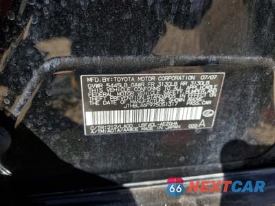 Zdjęcie 12 z 13 samochodu: 2007 LEXUS LS 460 BASE VIN:JTHBL46F975051317 - miniatura