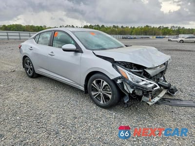 Czwarte zdjęcie samochodu z boku: 2022 NISSAN SENTRA SV VIN:3N1AB8CV3NY207521 - miniatura