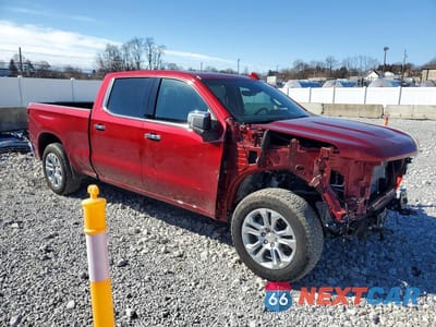 Czwarte zdjęcie samochodu z boku: 2025 CHEVROLET SILVERADO K1500 LTZ VIN:1GCUKGED8SZ314672 - miniatura